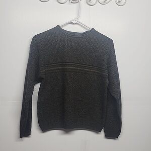 J Ferrar sz m boys made in Italy brown/black sweater fall, autumn